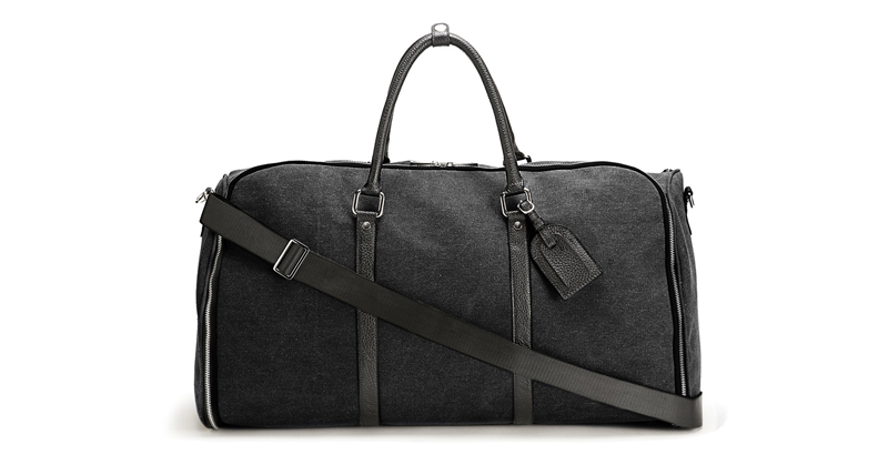 Score This Canvas Weekender Garment Bag Now On Sale - The Primary Mag