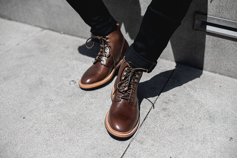 Boots In The Summer: Lacing Up Grant Stone's Diesel Boot In Crimson ...